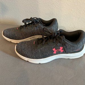 Under Armour Mojo 2 Women's Jet Gray Size 8 Running Shoes